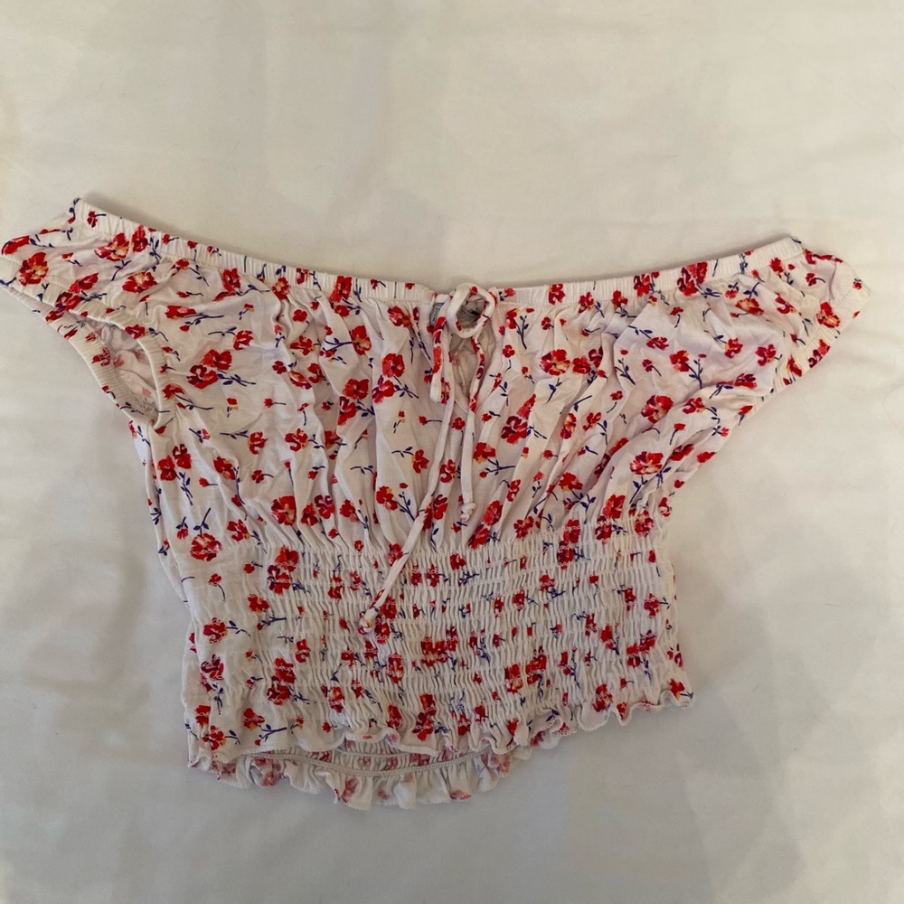 pacsun kendall & kylie floral top